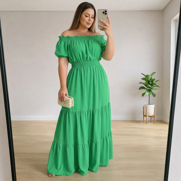 Saoirse - Elegant Sommer Maxi Kjole