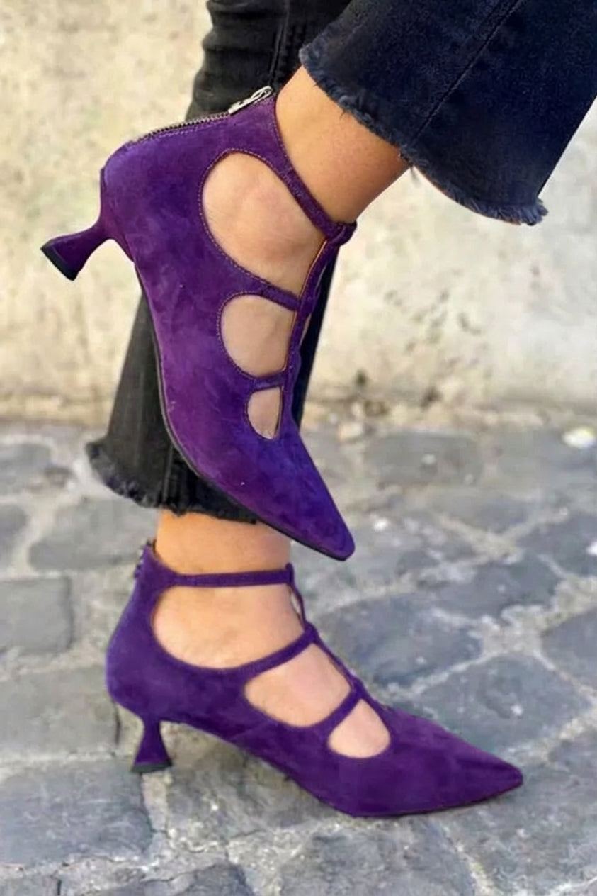 VINTAGE PUMPS MED MINI HÆL