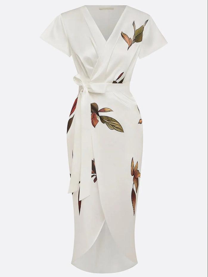 Ingrid | Elegant Wrap Kjole