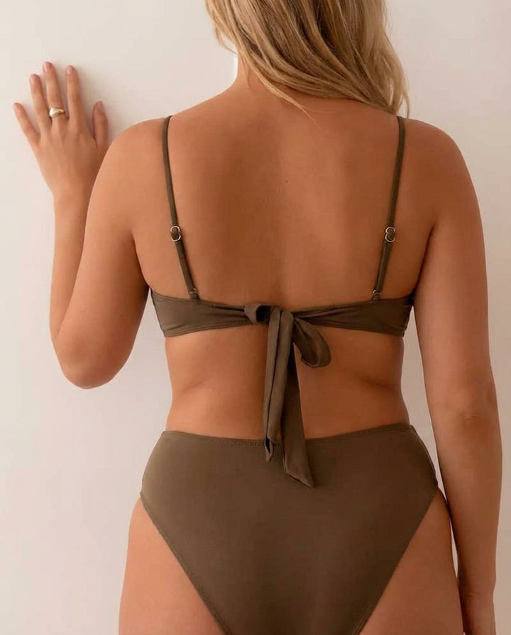 Amina | Elegant &amp; Figurformende Bikini To-Delt