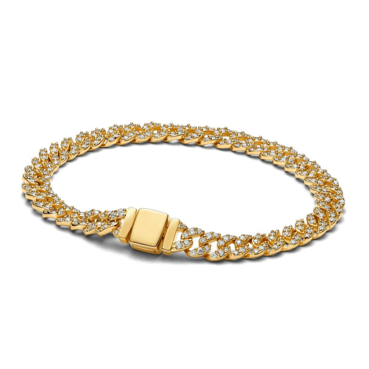 Cecily Cubansk Armbånd | Guld