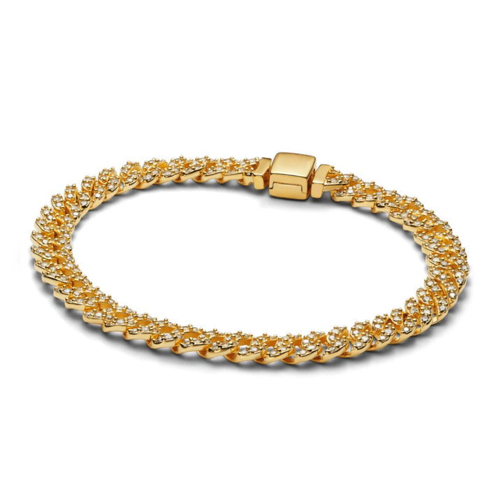 Cecily Cubansk Armbånd | Guld