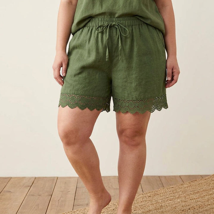 Ottilie | Afslappede Blomster Shorts