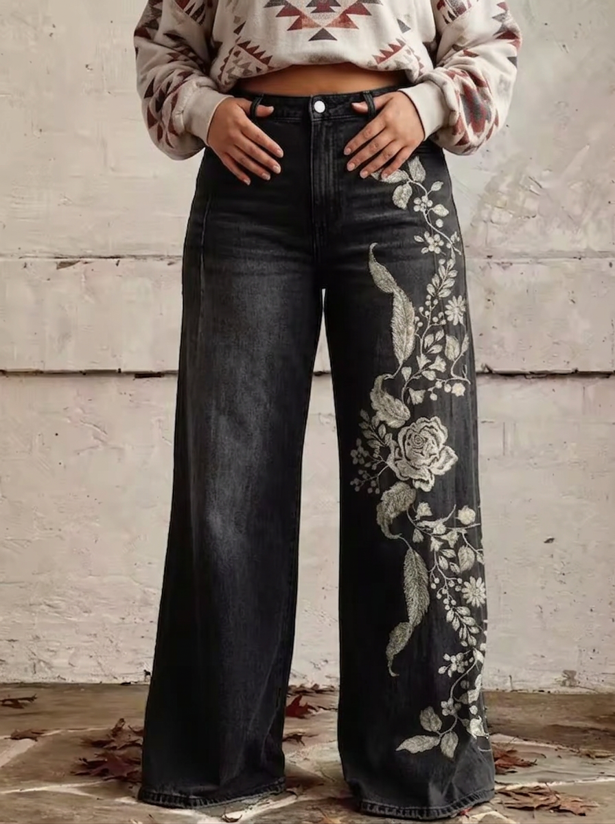 SOLEIL - Elegant Bohemian Bukser