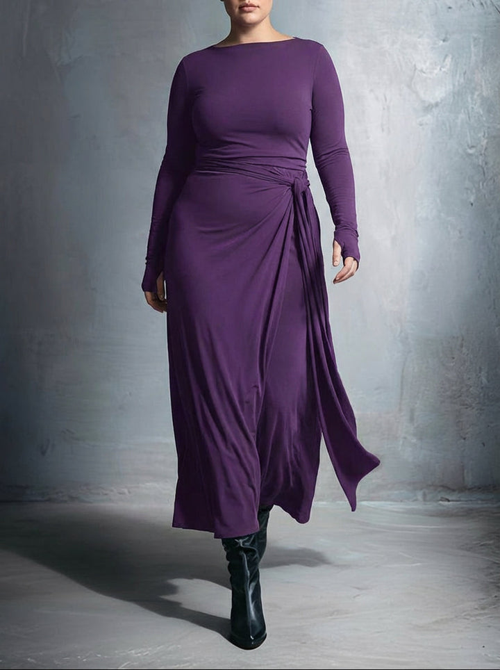 SELMA | SIDE KNOT MAXI KJOLE