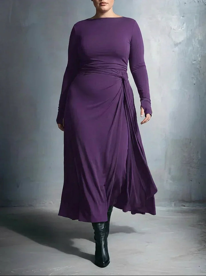 Anaïs ❘ Maxi kjole med sidesløjfe