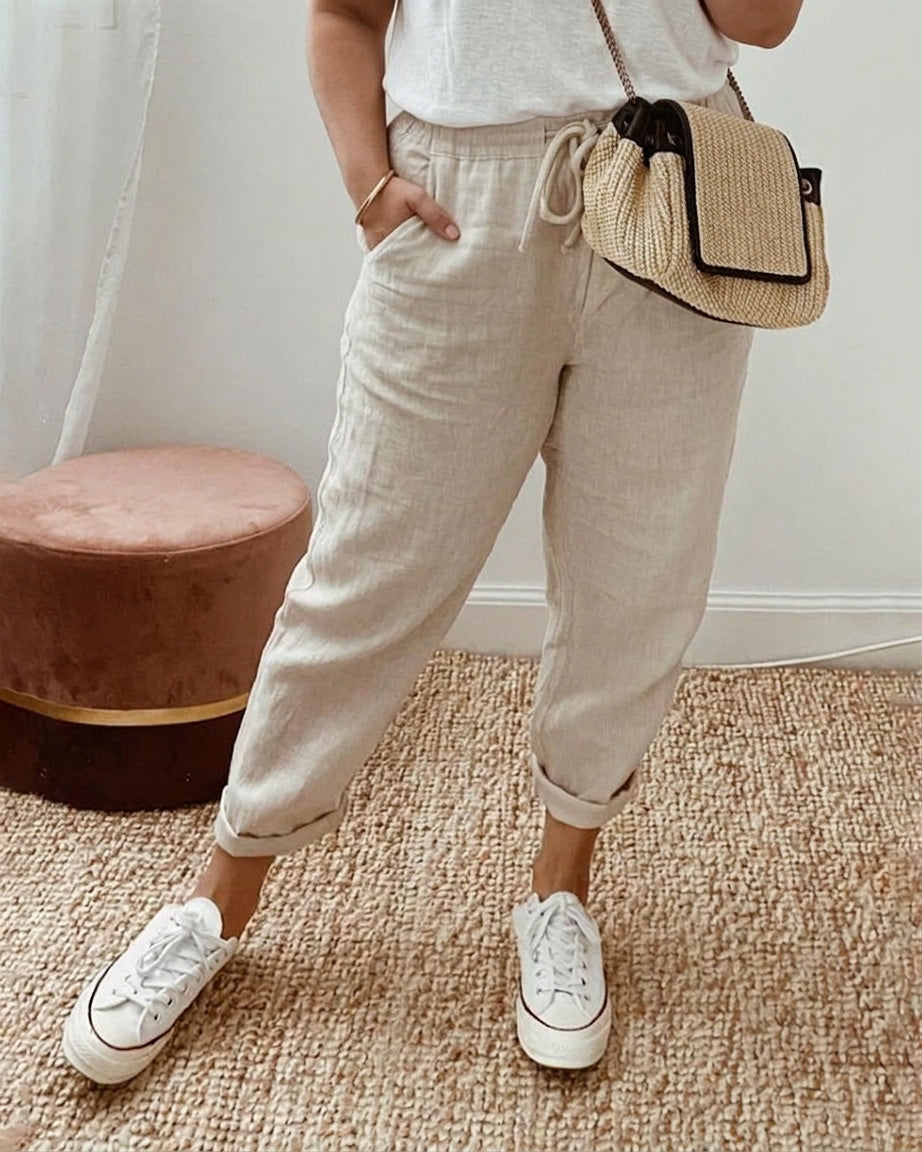 Noa | Casual &amp; Elegant Talje Pant