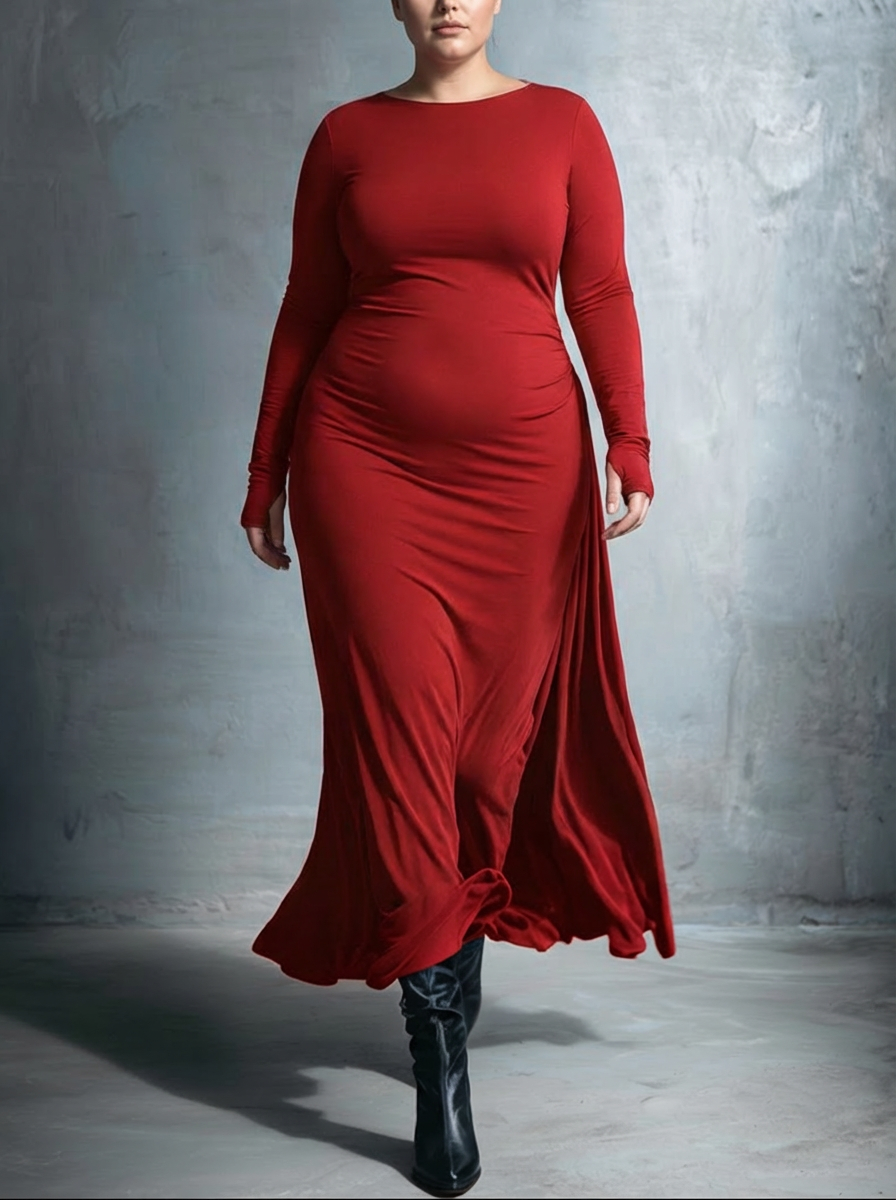 SELMA | SIDE KNOT MAXI KJOLE