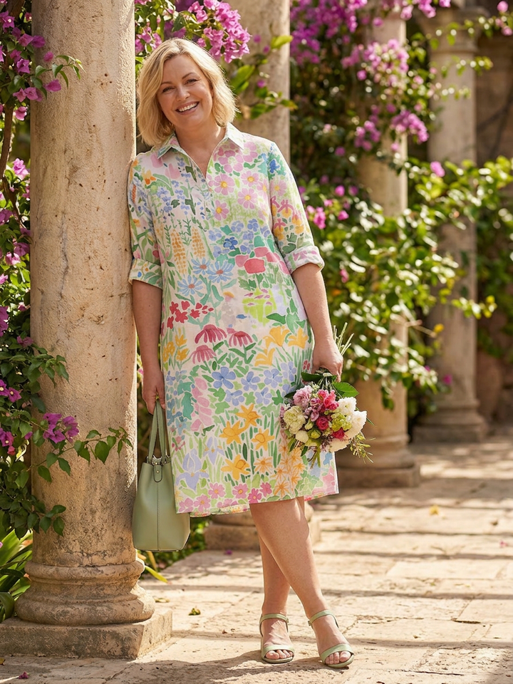 Hazel | Floral Dagkjole