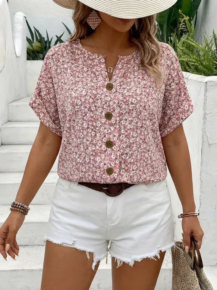Astrid | Chic Blomsterprint Bluse