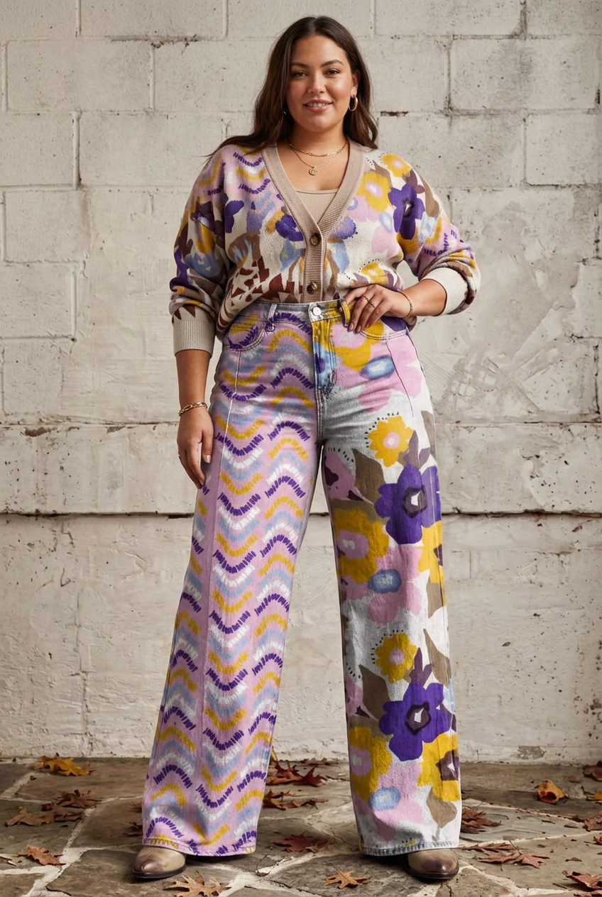 Eleni - Boho Blomsterbukser