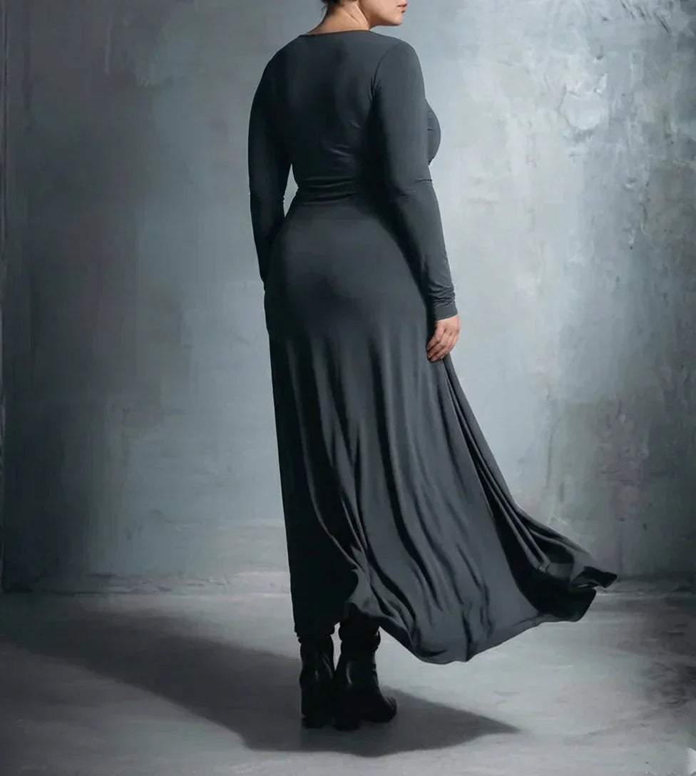 Anaïs ❘ Maxi kjole med sidesløjfe