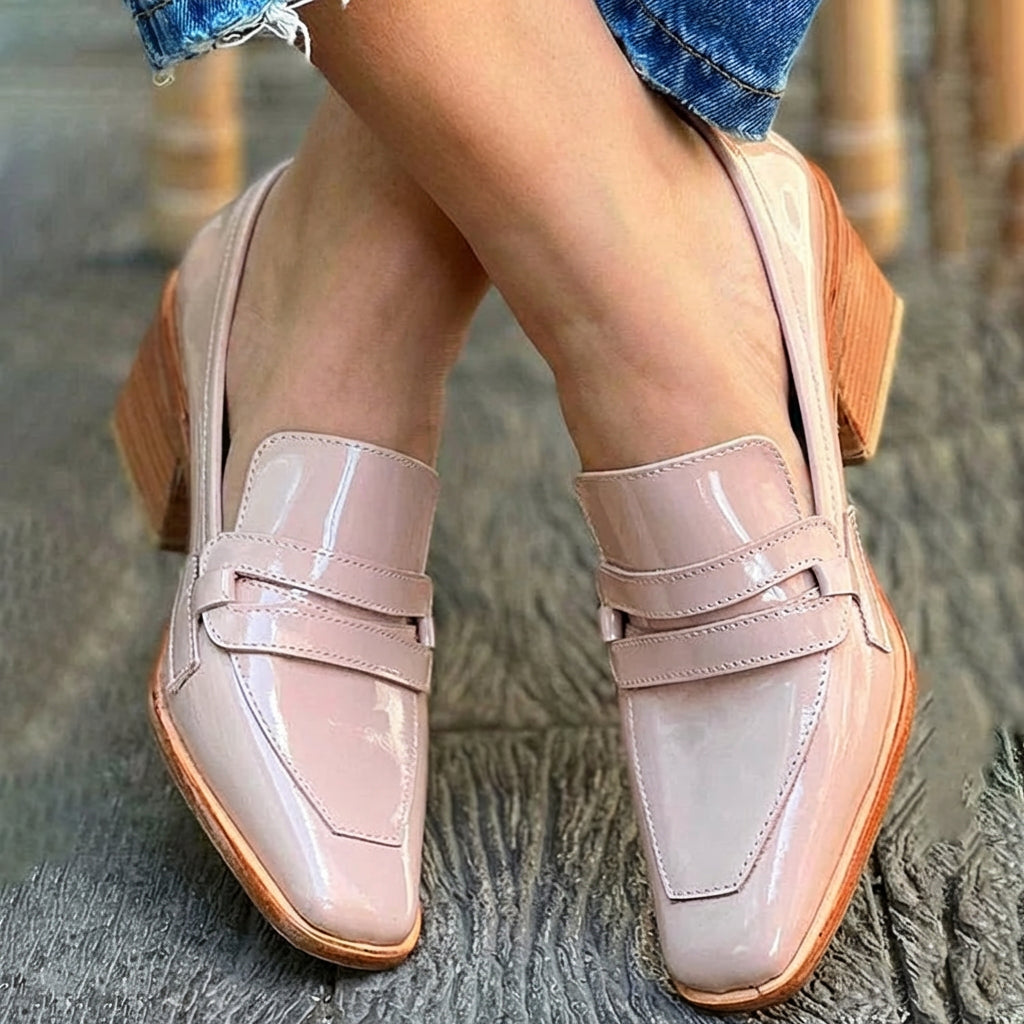 FLORENCE BRED HÆL LOAFERS