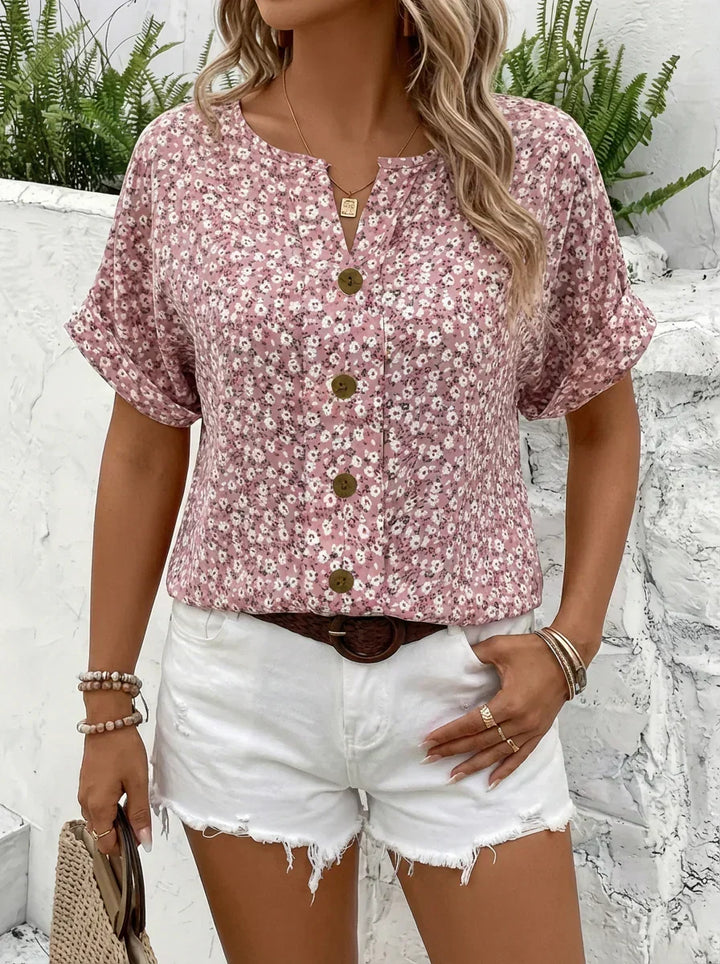 Astrid | Chic Blomsterprint Bluse