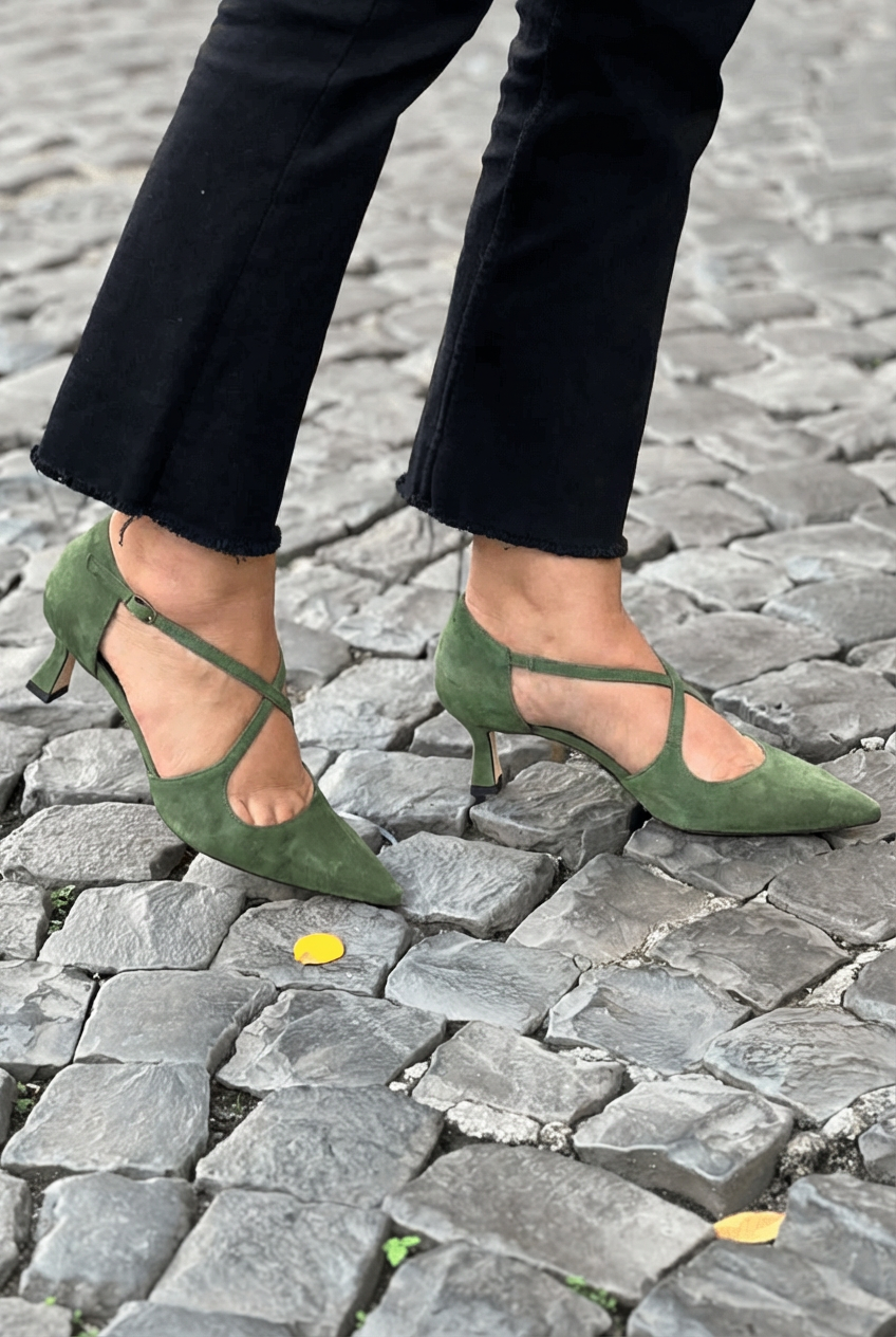 OLEANDER SLINGBACK MED TYNDE STROP