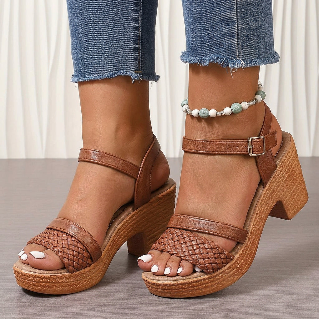 Paloma | Flettede Sandaler