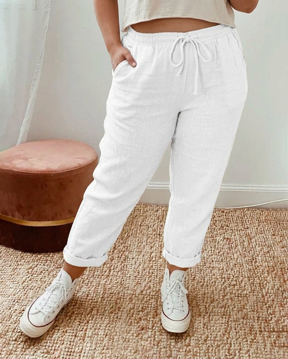 Noa | Casual &amp; Elegant Talje Pant