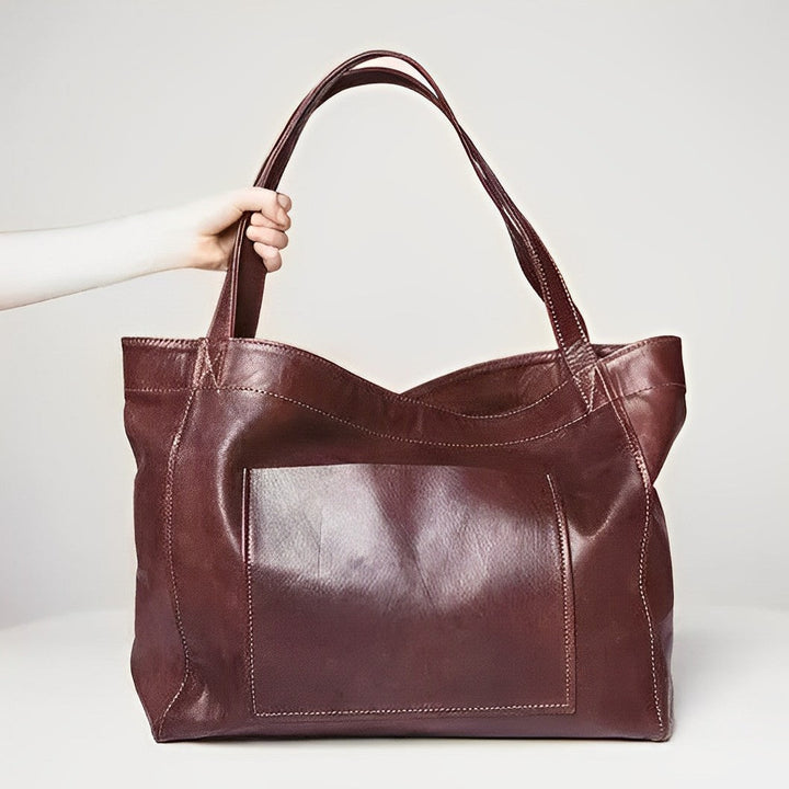 Isolde - Vintage Læder Crossbody Taske