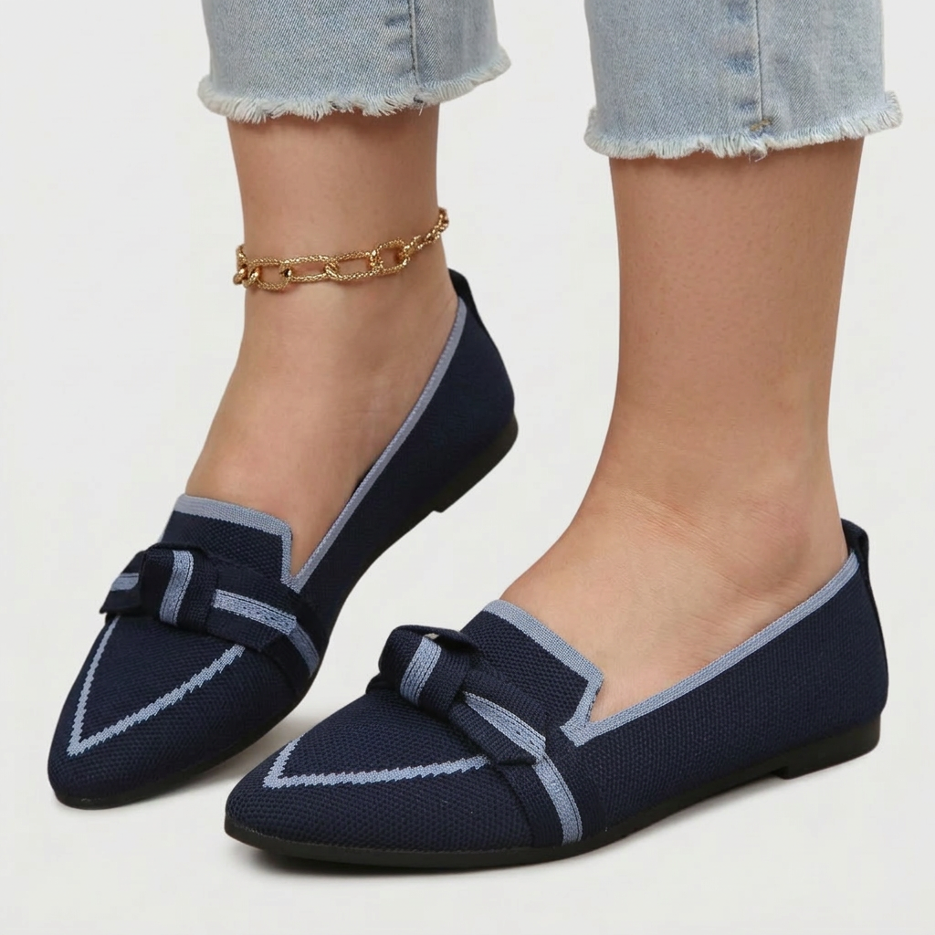 Kaia | Knyttede Komfort Loafers