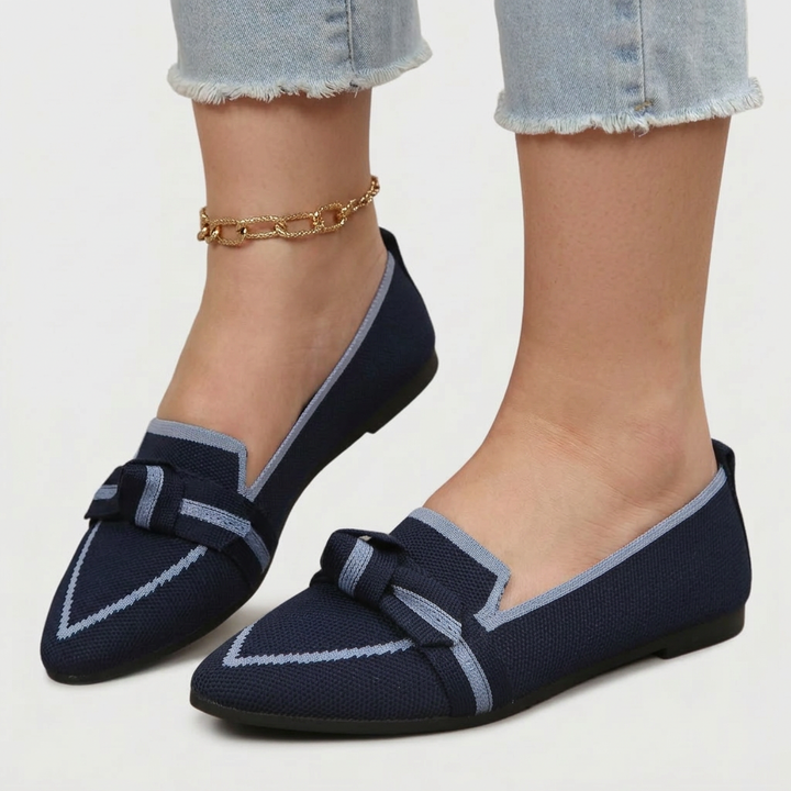 Kaia | Knyttede Komfort Loafers
