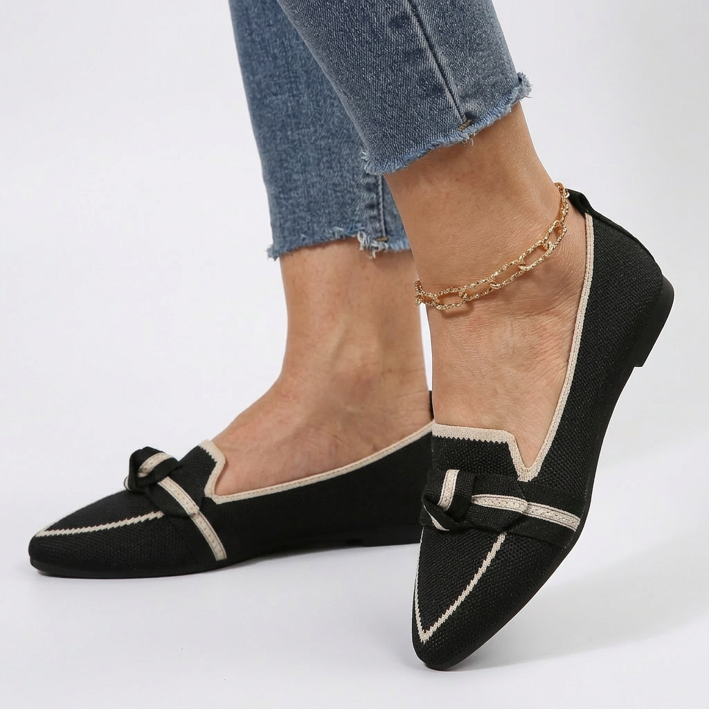 Kaia | Knyttede Komfort Loafers