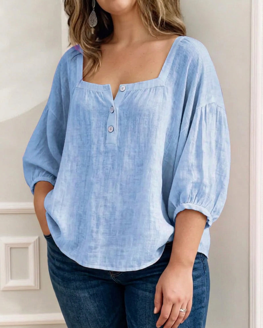 Sigrid | Puff Sleeve Bluse
