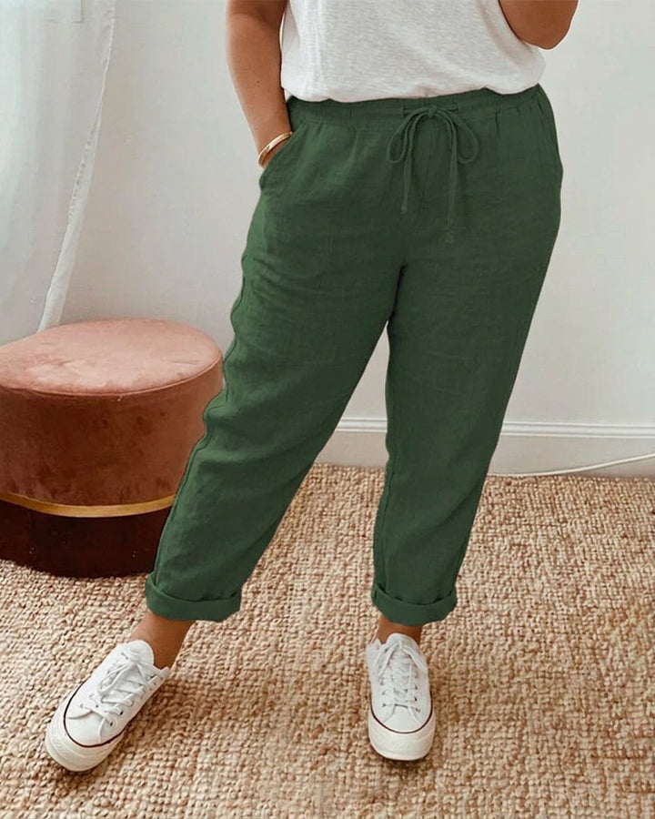 Noa | Casual &amp; Elegant Talje Pant