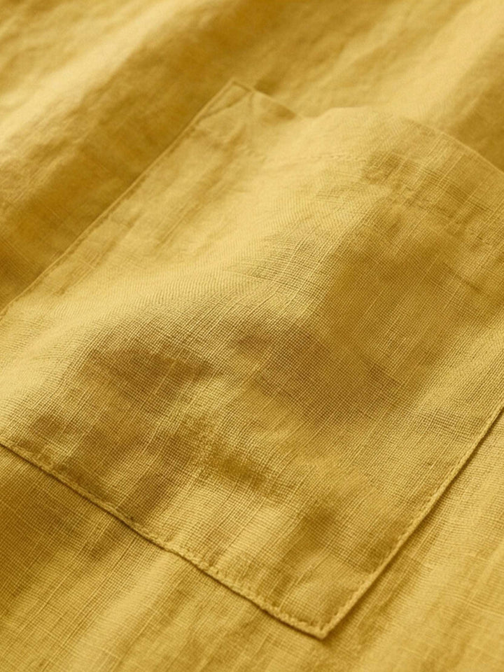 Saskia - Linned Midi Kjole