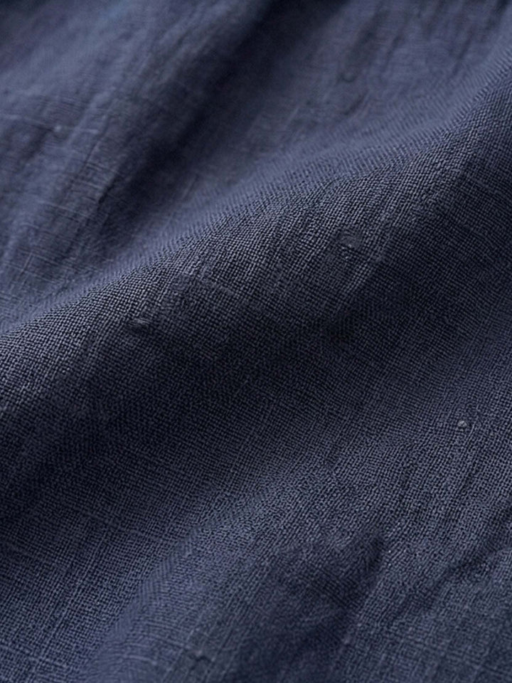 Saskia - Linned Midi Kjole