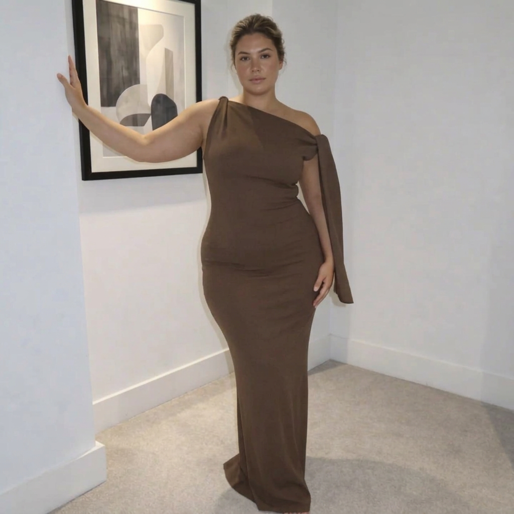 Mira - Bodycon Maxi Kjole