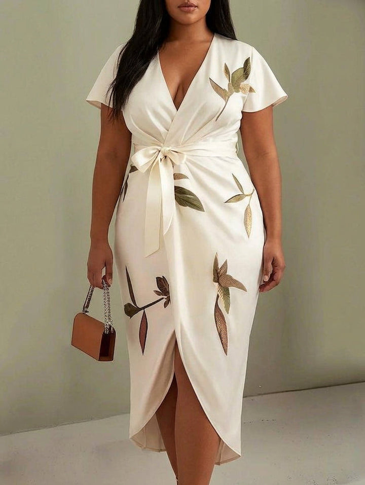 Ingrid | Elegant Wrap Kjole
