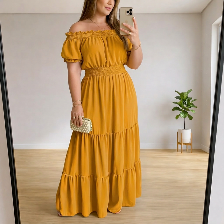 Saoirse - Elegant Sommer Maxi Kjole