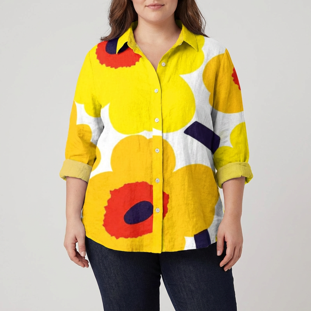Ula | Elegant Linned Sommerbluse