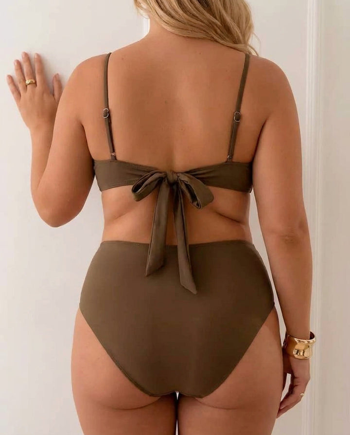 Amina | Elegant &amp; Figurformende Bikini To-Delt