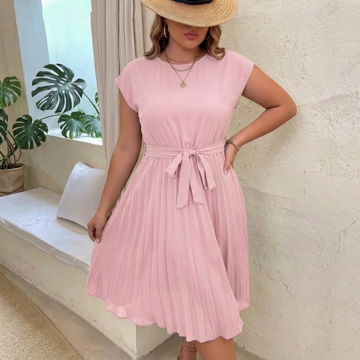 Delphine | Casual Sommer Midi Kjole