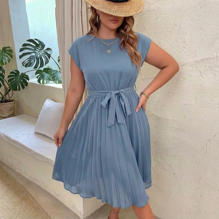 Delphine | Casual Sommer Midi Kjole