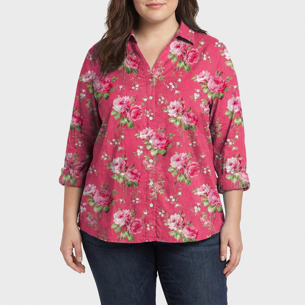 Soraya | Elegant Linned Sommerbluse