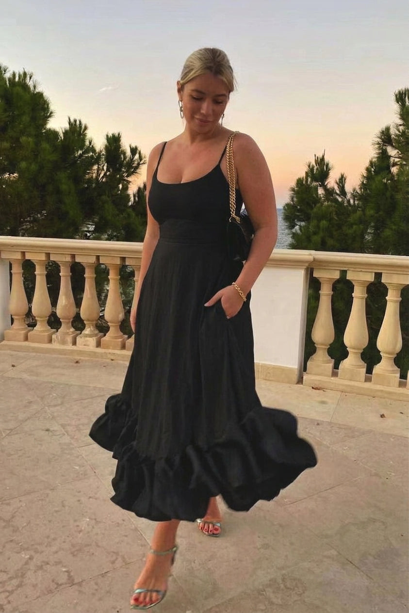 Gwendolyn | Elegant Flydende Kjole