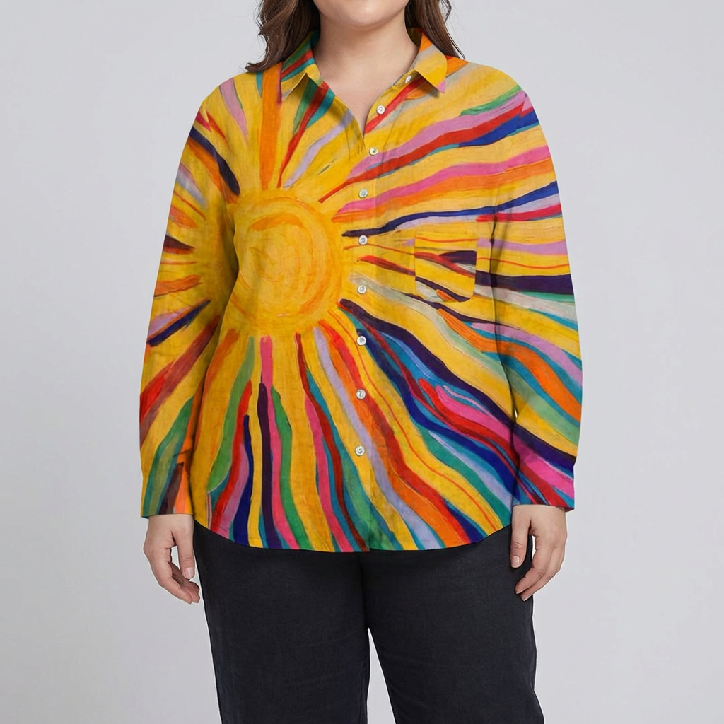 Odette | Elegant Linned Sommerbluse