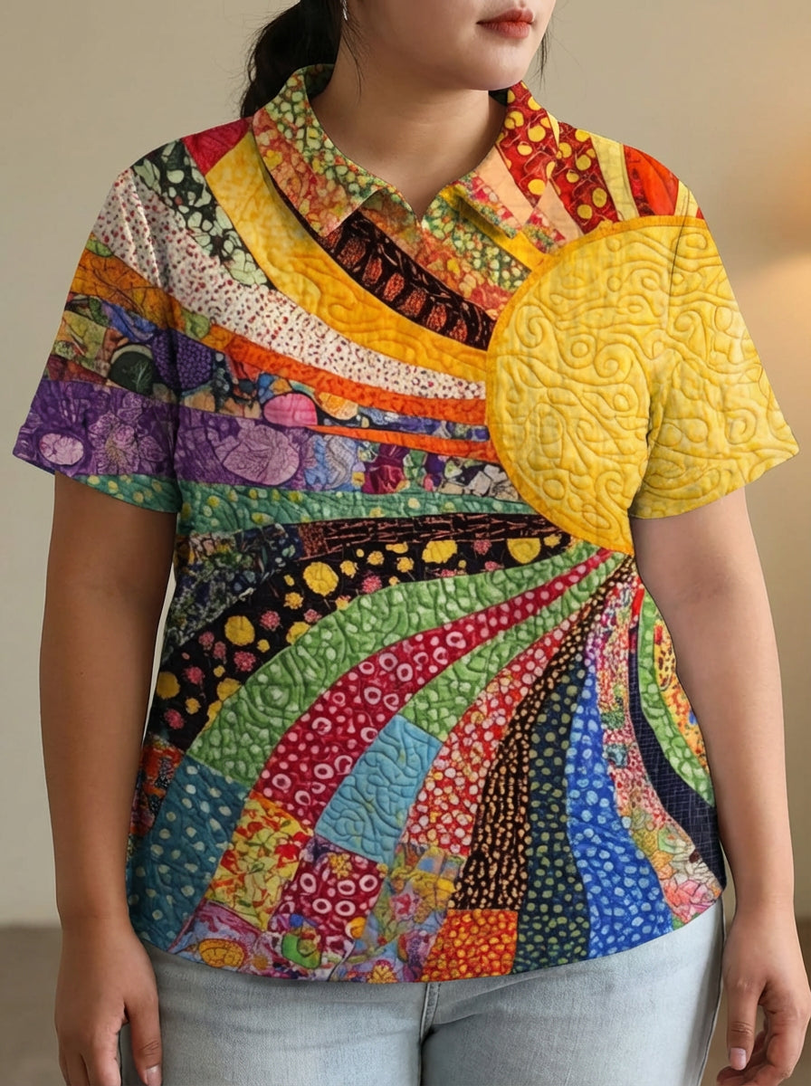 Arabella | Solstråle Patchwork Skjorte