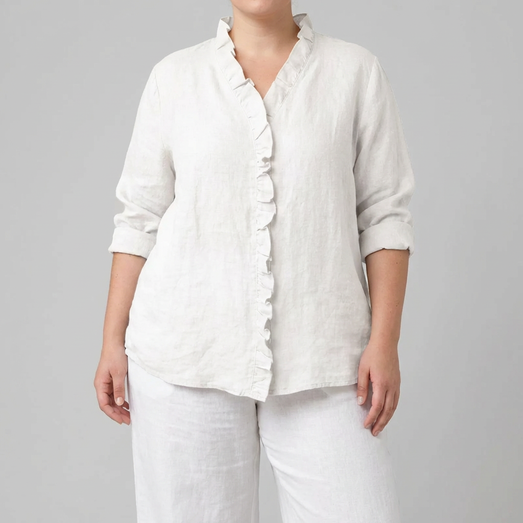 Shiloh | Elegant Linned Sommerbluse