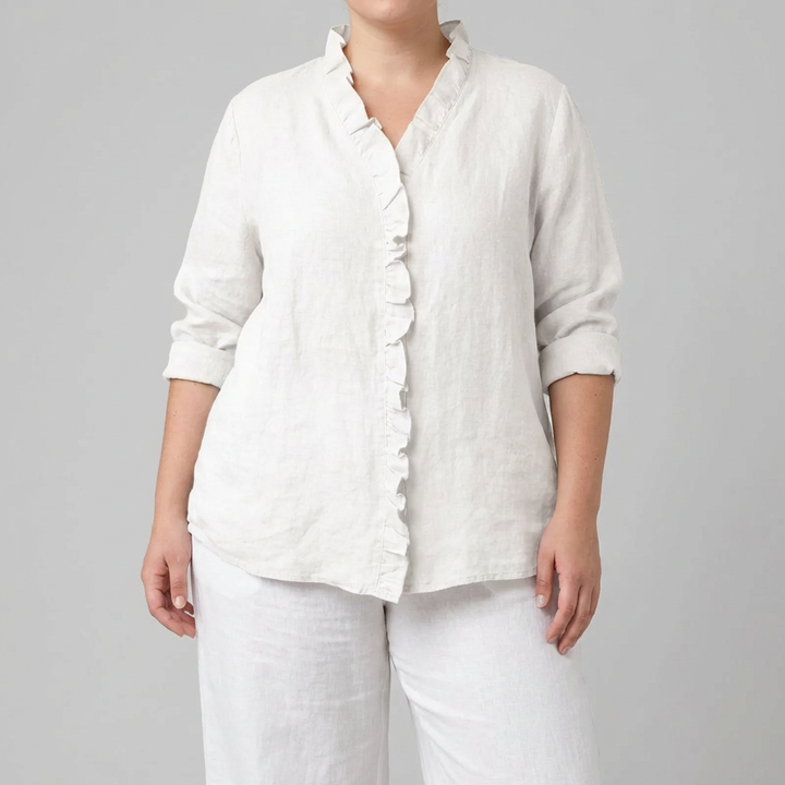 Shiloh | Elegant Linned Sommerbluse
