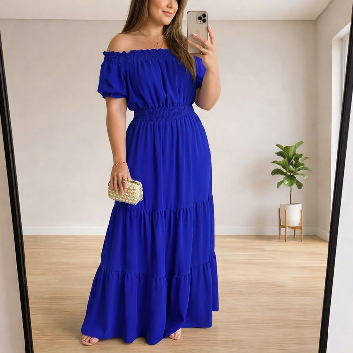 Saoirse - Elegant Sommer Maxi Kjole