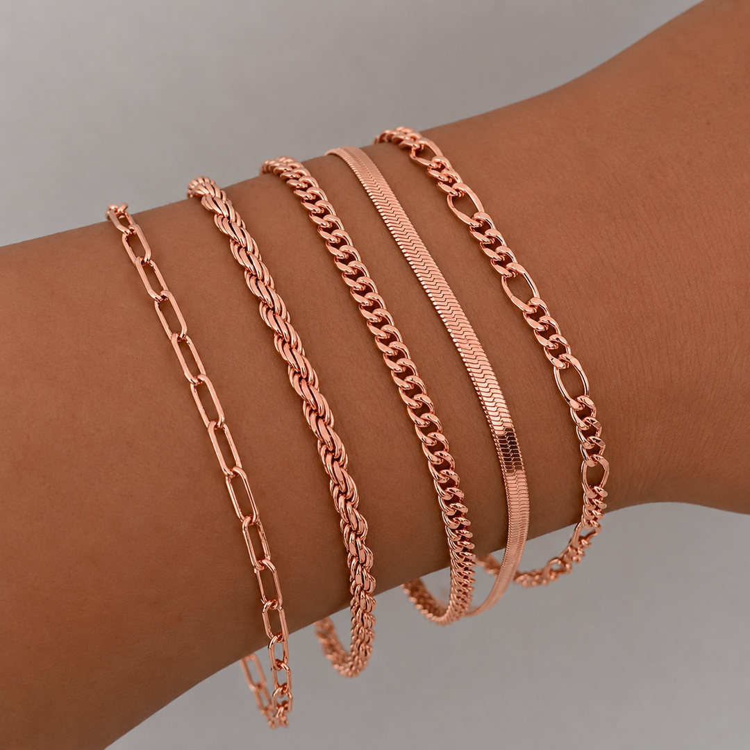 Tabitha Renner Armbåndsæt | Guld