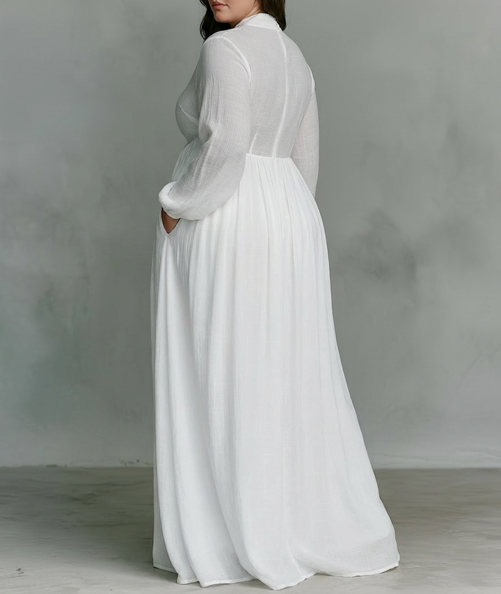 BRIA | MINIMALISTISK PATCHWORK MAXI KJOLLE