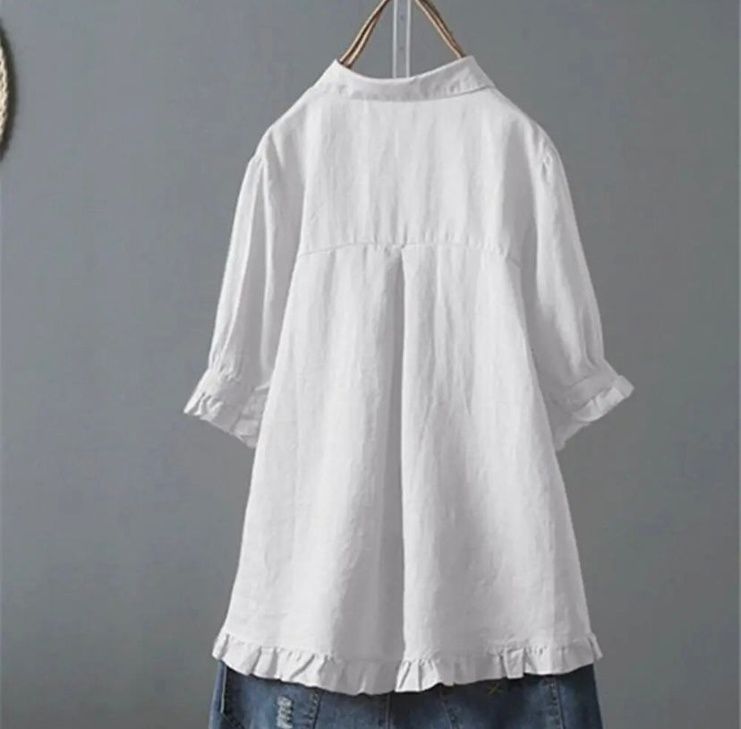ANNA | Hverdag Ruffle Top