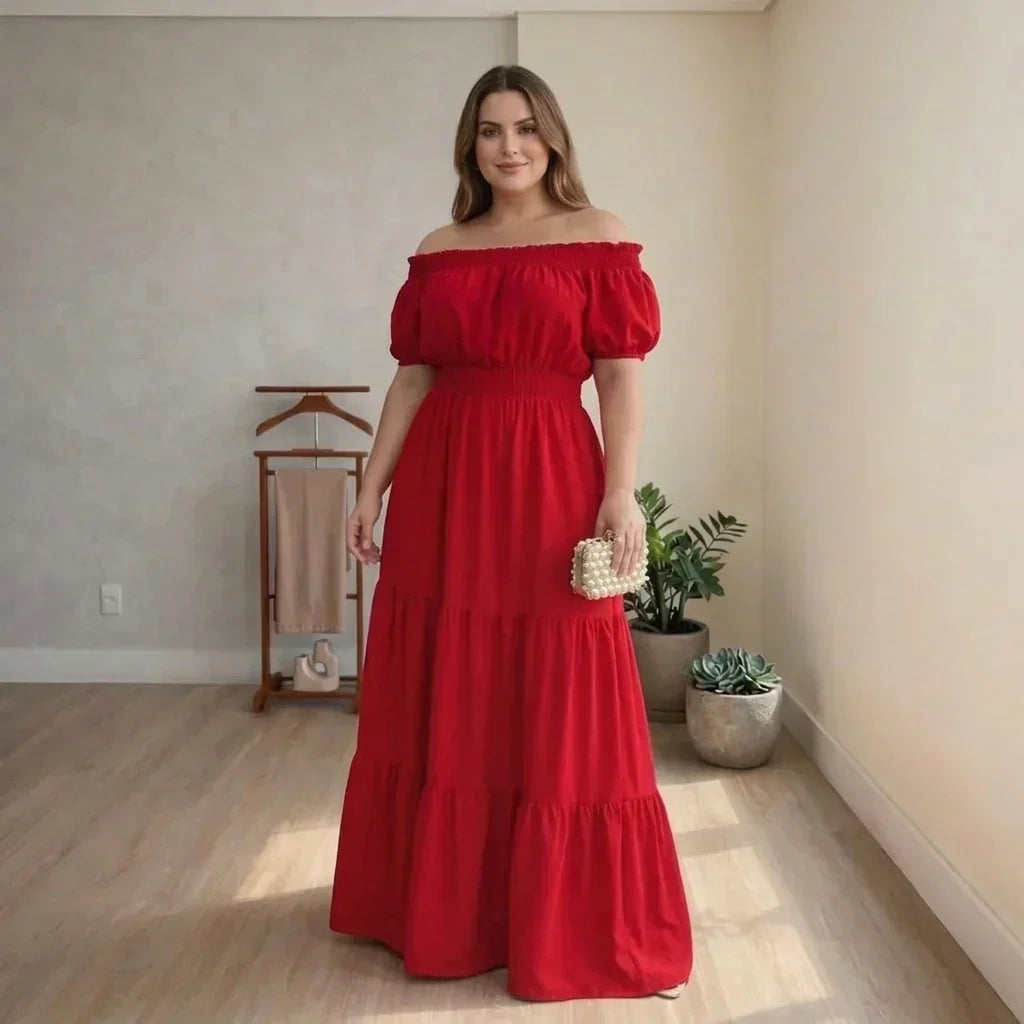 Saoirse - Elegant Sommer Maxi Kjole