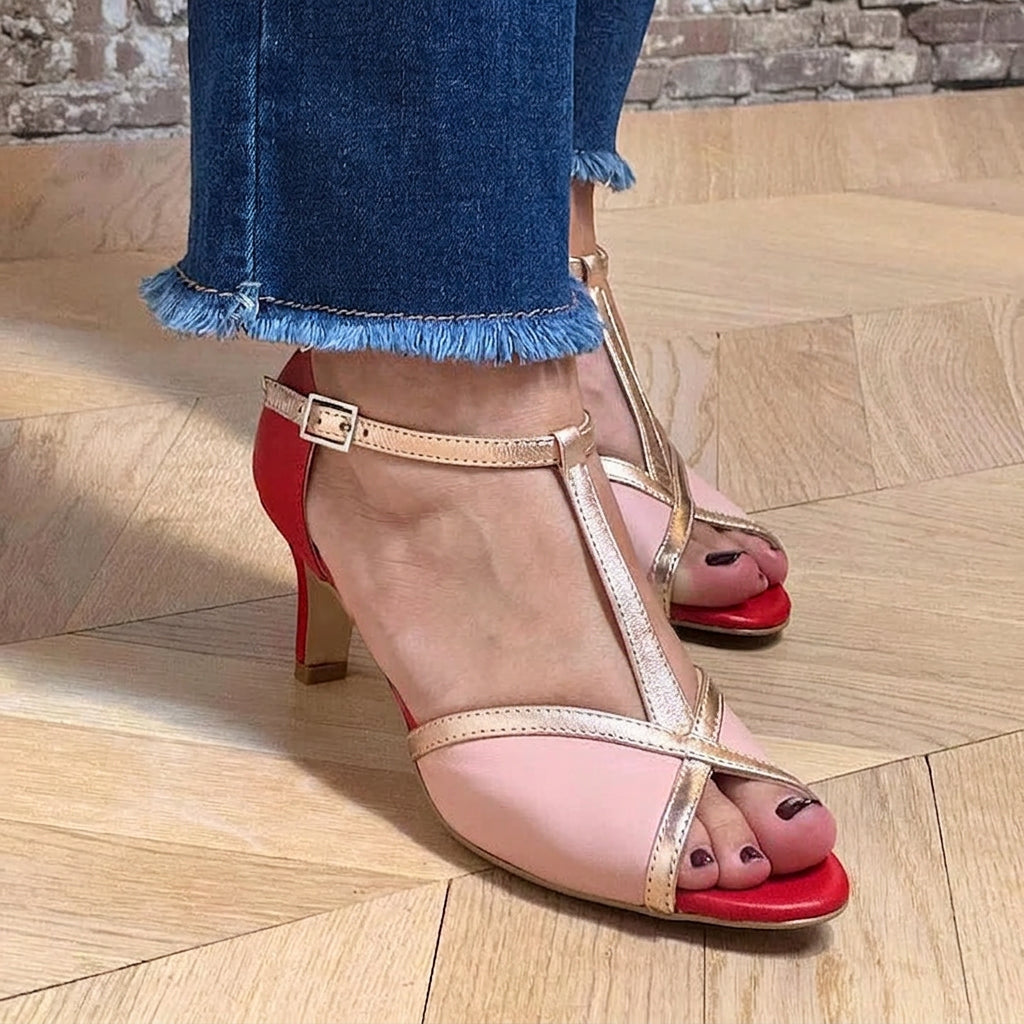 ELEGANT SANDAL MED T-BAR REM
