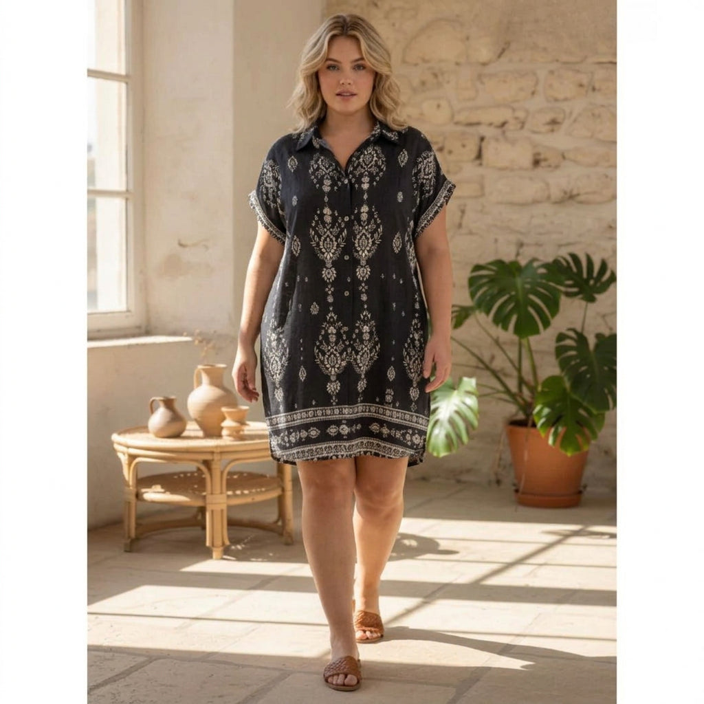 Mira - Vintage Boho Kjole