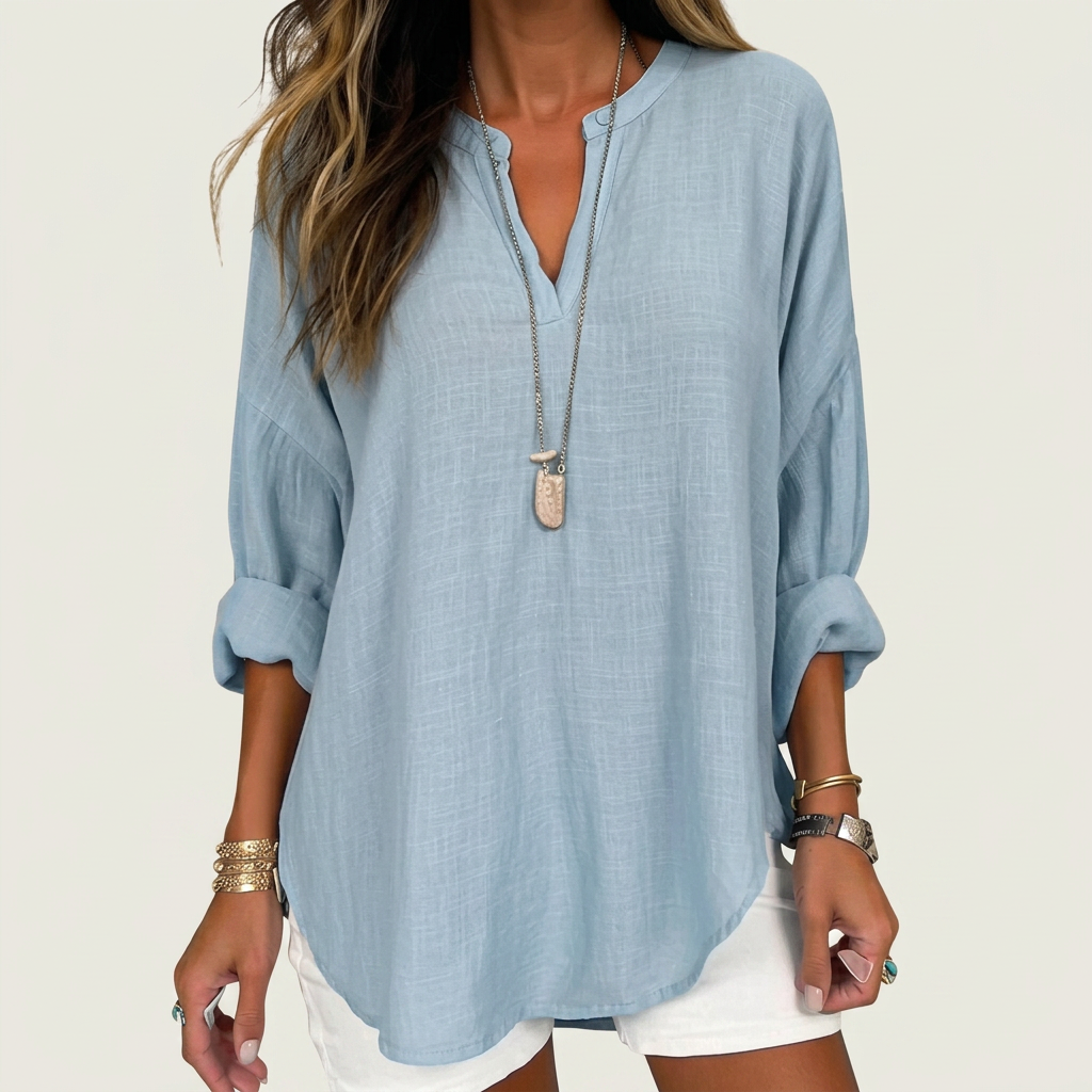 PENELOPE | Linned-look Bluse